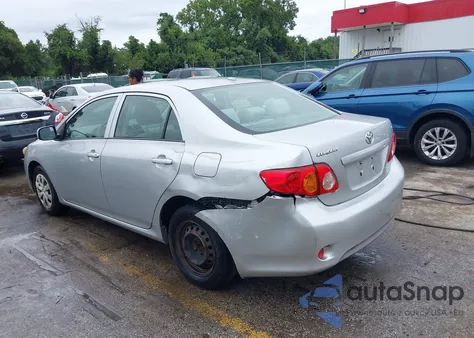 2009 Toyota Corolla Le из США, поврежденный, VIN JTDBL40E59J011277